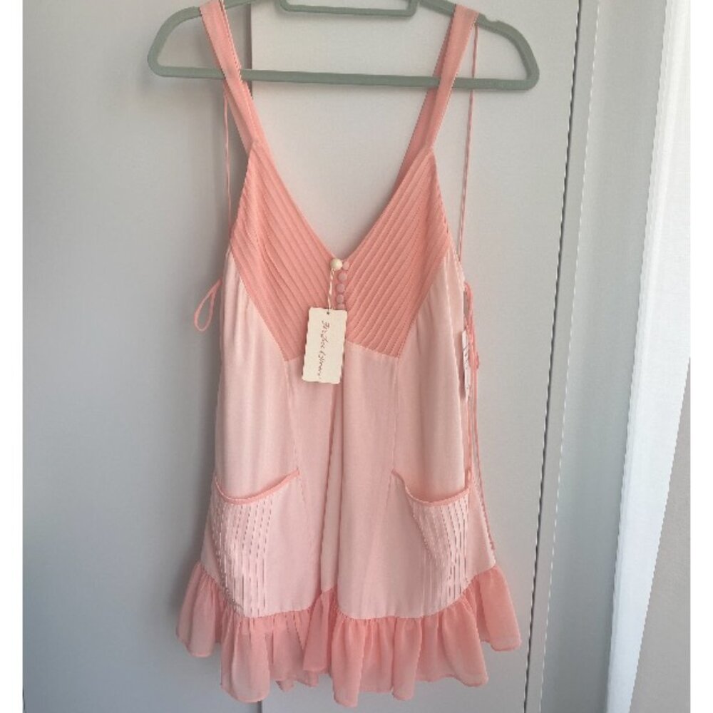 Brand New w/ Tags - For Love and Lemons Louise Trapeze Mini Dress